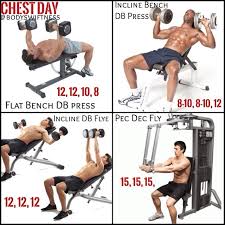 Chest Day Workout Routine For A Defined Chest Abs Workout Workout Gym Challenge