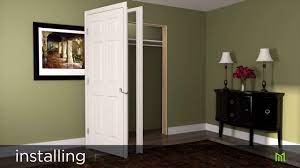 Mmi door fiberglass front doors are built to last and can add substantial curb appeal to your home. How To Install Split Jamb Prehung Interior Door Youtube