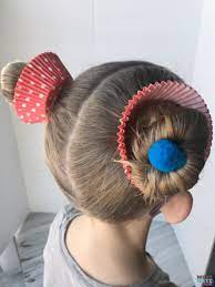 If you are searching for crazy hair day ideas girls styles then chances are your child has crazy hair so when i tell you that these cupcake buns are quick and easy i mean it. Crazy Hair Day Ideas Girls Cupcake Hairdo Must Have Mom