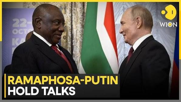 Putin-Ramaphosa Talks: South Africa Backs Peace Efforts, Ukraine Fighters Discussed | WION NEWS