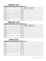 Printable 2022 Word Calendar Templates Calendarlabs