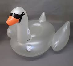 Giant Led Light Up Swan Pool Float Pottery Barn