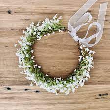Maybe you would like to learn more about one of these? Babys Breath Flower Crown Lilly Lace