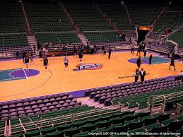 Vivint Smart Home Arena View From Lower Level 19 Vivid Seats