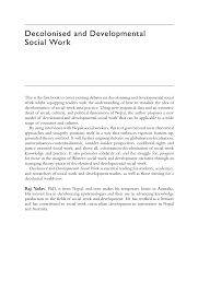 Find more opposite words at. Pdf Decolonised And Developmental Social Work A Model From Nepal