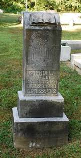 Sophronia L. “Sophia” Lawson Butcher (1860-1912)