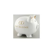 Hochzeitssparschwein Gross Eine Tolle Geschenkidee Fur Das Brautpaar Das Hochzeits Sparschwein Ist Aus Hart Gebrannt Sparschwein Hochzeit Hochzeitsgeschenk