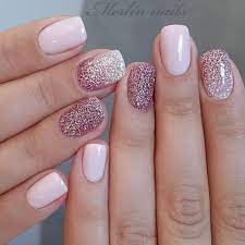 70 wedding natural gel nails design ideas for bride 2019. 33 Glitter Gel Nail Designs For Short Nails For Spring 2019 Glitter Gel Nail Designs Glitter Gel Nails Gel Nail Designs