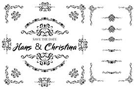 Download Vector Border Wedding Invitation Graphic By Anomali Bisu Creative Fabrica SVG Cut Files
