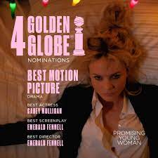 Some information and/or images in this header may be provided either partially or in full from the. Promising Young Woman On Twitter Promising Young Woman Is Nominated For Four Goldenglobes Including Best Picture Best Actress Best Director And Best Screenplay Https T Co Bkmztnokmy