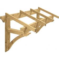Marquise En Bois Pour Porte D Entree 1 3 M Borgia Jardipolys Auvent Auvent Pour Porte D Entree Auvent Bois