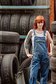 Sexy Redhead Mechanic With Tattoos Royalty Free Image 10415493 Panthermedia Stock Agency
