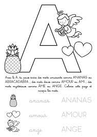 coloriages les lettres de l alphabet coloriage a colorier educatif gorille zip