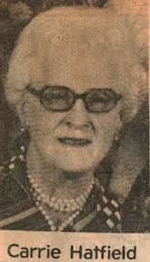 Carrie Mae Wray Hatfield (1913-1980)