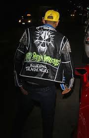 Jackets Leather Jacket Iron Maiden Shirt