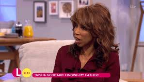 She was full of praise. Trisha Goddard Close To Tears As She Reveals Heartbreaking Reason She Fled England