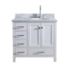 37 inch bathroom vanity top with sink. Right Offset Bathroom Vanity You Ll Love In 2021 Visualhunt