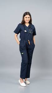 Vastramedwear Medical Scrub Suit for Doctors Women Blue xs / 3xl