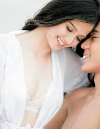 Fall in Love with this Passionate On-The-Beach Boudoir-Inspired Concept of  a Post-Wedding Photoshoot