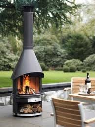 Wood Fireplace Contemporary Open Hearth Central Gartenkamin Garpa Quality Garden Furniture Barbecue Design Backyard Patio Designs
