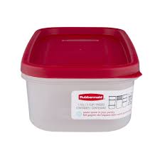 Rubbermaid modular canisters keep your pantry and dry foods organized. Rubbermaid Modular Food Storage Container Set Clear Plastic Red Lid 8 Piece Set Walmart Com Walmart Com
