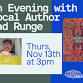 An Evening with Local Author Tad Runge event image