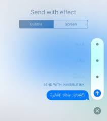 How Do I Send An Invisible Ink Text On My Iphone The Iphone Faq