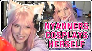 Nyanners Face Reveals By Cosplaying Herself - YouTube