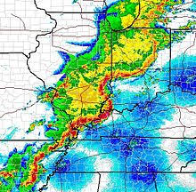 Typical evolution of a thunderstorm radar echo (a) in to a bow echo (b, c) and into a comma echo (d). Line Echo Wave Pattern Wikipedia