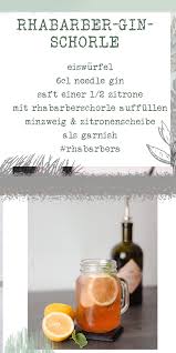 Rhabarber Gin Schorle Needle Blackforest Gin In 2020 Schorle Gin Gin Tonic Rezept