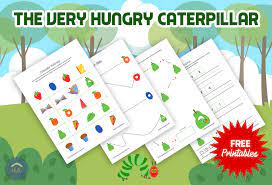 My kids love it when i read them a book and then we do extension activities relating to the book. The Very Hungry Caterpillar Worksheets Free Printables The Happy Housewife Home Schooling