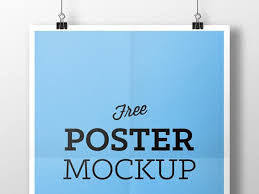 The biggest source of free poster mockups online! Poster Mockup Psd Freebiesbug