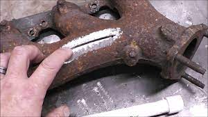 Stick Welding Cast Iron Repair With Muggy Weld Welding Projects Welding Cast Iron Welding