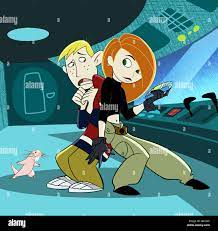 KIM POSSIBLE, Rufus, Ron Stoppable, Kim Possible, 2002-, © Disney Channel /  Courtesy: Everett Collection Stock Photo - Alamy