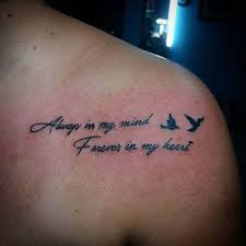 Memorial tattoos are most often dedicated to grandparents, parents, children, and significant others. Memorial Tattoos For Grandma With Roses