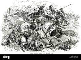 1857 indian mutiny hi-res stock ...