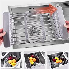 With kitchen shelves, you can fit more into your space while keeping all your things easy to find (and grab). Kitchen Foldable Dish Plate Drying Rack Woollmart