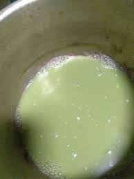 400 ml air pandan dan suji (blender dari 6lembar daun) ️600 ml santan kental (saya 2 santan kara instant kecil+air) 1 sdt garam. Resep Bubur Sum Sum Daun Suji Remas Nu