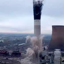 At approximately 11am on 6 th june 2021, a controlled collapse demolition event using explosives will take place at rugeley power station which will bring. Rugeley Power Station Cooling Towers Demolished Bbc News