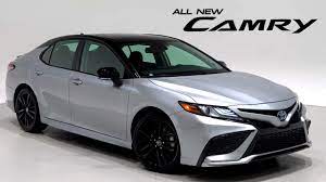 new 2021 toyota camry hybrid sedan xse youtube