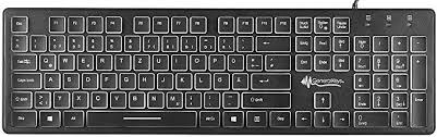 Mit virtuelle tastatur (russisch) kann man auf dem computer ohne spezielle tastatur oder kyrillische beschriftung russische buchstaben schreiben/tippen. Generalkeys Keyboard Beleuchtete Usb Tastatur Mit Nummernblock Deutsches Layout Qwertz Gaming T Tastatur Gaming Tastatur Keyboards