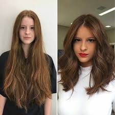 Mind Blowing Hair Transformation Before After Photos Gallery Long To Short Hair Should Length Hair Styles Long Hair Styles