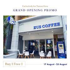 Located on the center of business street in medan, hotel danau toba international medan is a place of elegance and warmth. Zus Coffee Tomorrow Is The Day Calling For Coffee Facebook