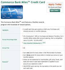 *0% intro apr on purchases & bt. How To Apply For The Commerce Bank Miles Credit Card