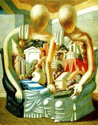 The return of the prodigal son, plate one from metamorposis, 1929. Archaeological Cycle By Giorgio De Chirico Chirico Giorgio