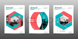 A professionally designed annual report template often includes all kinds of layout options too—plenty to work with an adapt! Annual Report 2017 2018 2019 Future Stock Vector Colourbox