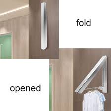 Wall mount expandable collapsible folding laundry clothes drying hanging rack. Buy Clothes Drying Rack Laundry Racks For Drying Clothes Wall Mounted Retractable Clothes Hanger For Laundry Room Garage Indoor Outdoor Use Aluminum 1 Racks Black Online In Taiwan B087lyz9m7