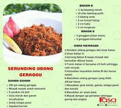 Resep cara membuat serundeng daging sapi yang enak dan tahan lama cocok banget nih bun buat ngolah daging resep dan cara memasak serundeng kelapa gurih untuk nasi kuning hai semua. Resepi Mudah Serunding Udang Geragau Facebook
