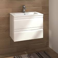 Allibert Badmobel Set Accent 60 Cm 2 Tlg Weiss Glanzend Unterschrank Waschbecken Waschtisch Holz Unterschrank Unterschrank