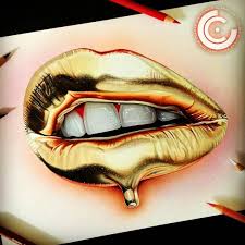 Gesunde zähne sind wirklich wichtig für unsere allgemeine gesundheit. Ø±Ø³Ù…Ø© ÙˆÙ„Ø§ ØµÙˆØ± Reel Or Tell Me The Artist Chris Clark Art Gold Lips Terraeclat Looksee Ø´ÙˆÙ Bunte Zeichnungen Realistische Zeichnungen Malen Und Zeichnen